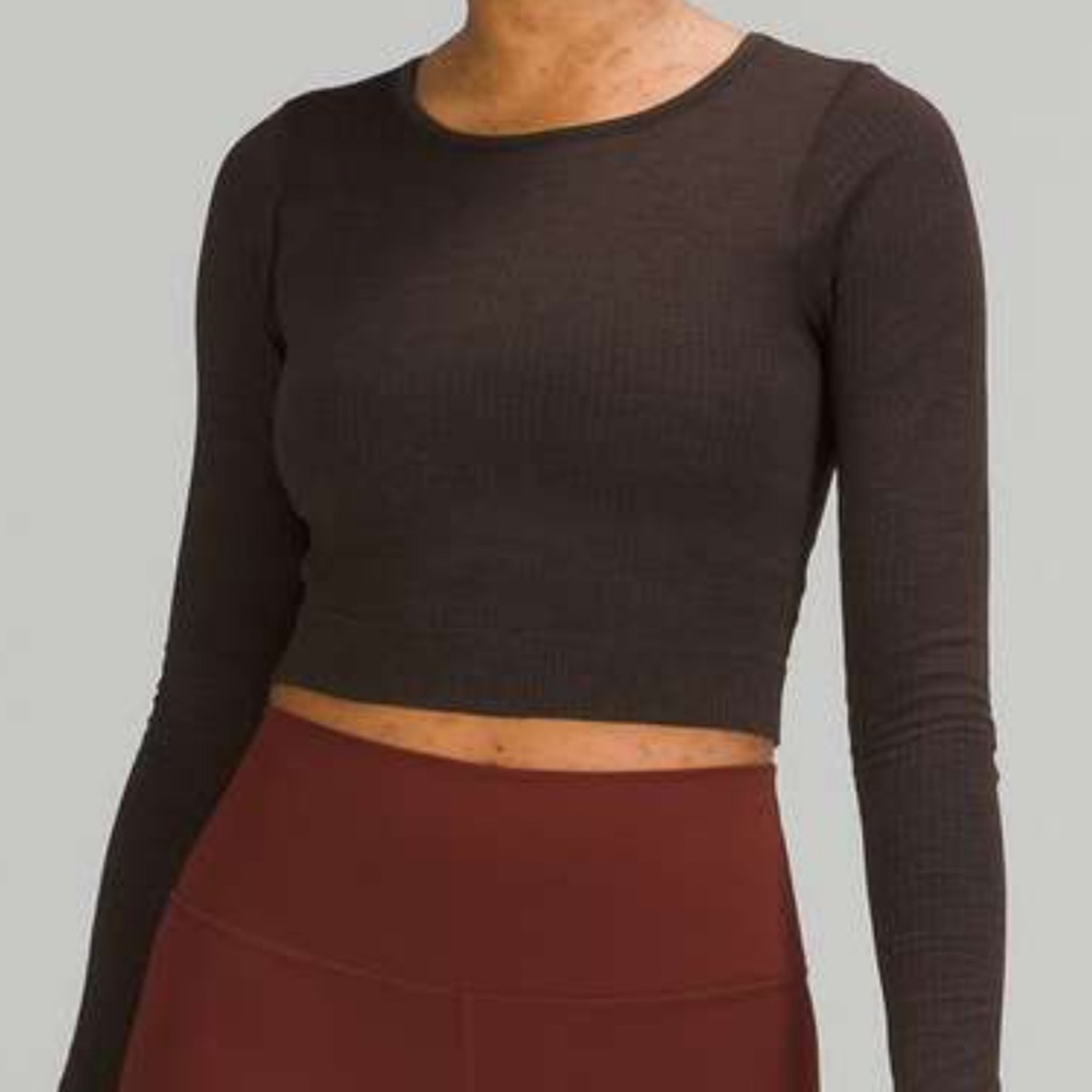 Lululemon Ebb to Street Long Sleeve Shirt Size 6
